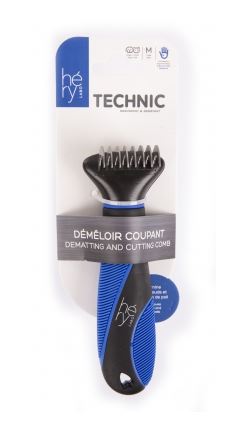 Démêloir coupant Hery pour chien & chat